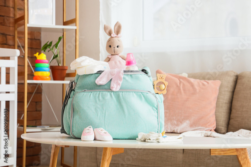 Baby bag with accessories o...