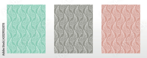 Set of abstract geometric patterns. Seamless vector backgrounds. Colored ornaments Graphic modern patterns Simple lattice graphic design