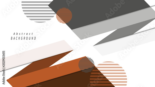 Color stripes and lines geometric abstract background