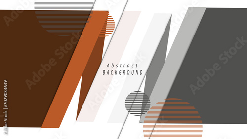 Color stripes and lines geometric abstract background