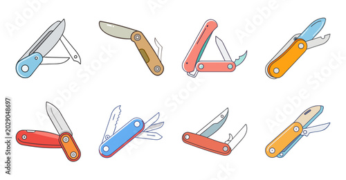 Assorted colorful keychains and bottle openers set - Bright and varied collection of keychains and bottle openers in a clean, organized layout for stock use.