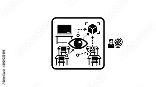 Classroom observation and monitoring system for education