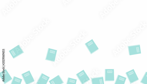 Fotografi Book Icon Pattern