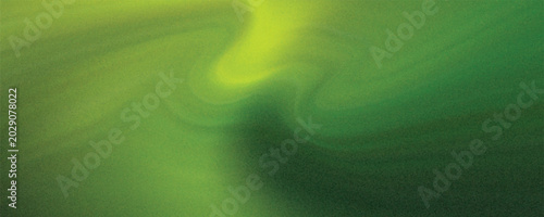 Abstract chartreuse lime green background. Ombre gradient colors. Bright and vibrant electric neon acid light shades. Grunge vector with grainy noise.