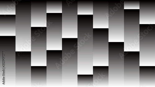 Photos Abstract geometric 3d metal background with a grey seamless pattern of cube tile