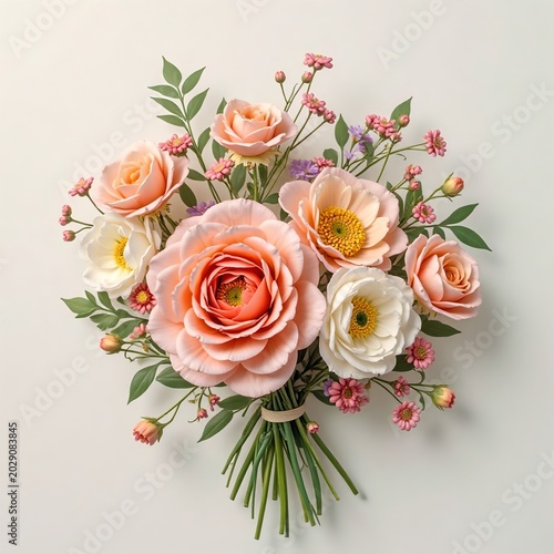 縁飾り, 飾り, オレンジの花束, ラウンドブーケ, 夏の花, サマープリンス, 結婚式の花束, ブーケ, 花束, 花, はな, 自然, ピンク, 咲く, 美しさ, キク属, ダリア, サマー, フローラル, 黄色, ガーベラ, 色, 植物、結婚式、お祝い、招待状、ワンポイント、黄色い花束、グリーン、飾り花、フレーム、愛、親愛、感謝、友愛、恋人、贈り物、母の日ギフト、母の日、敬老の日、父の日、