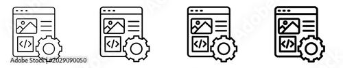 Foto Ui Prototyping Icon Set Different Style Collection