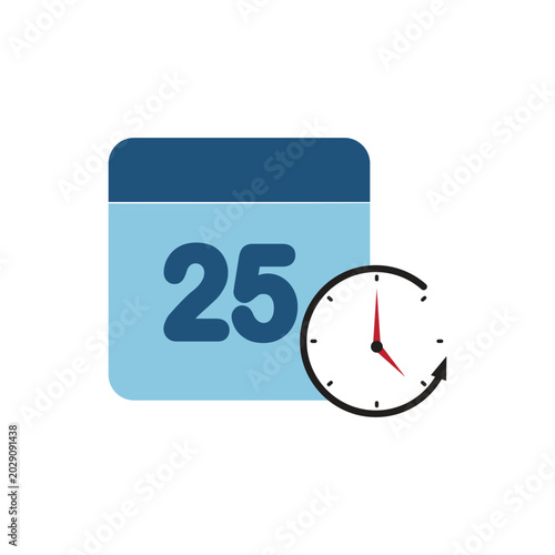 Business Calendar Reminder Icon Design