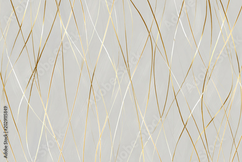 Luxury Gold Line Abstract Pattern Background
