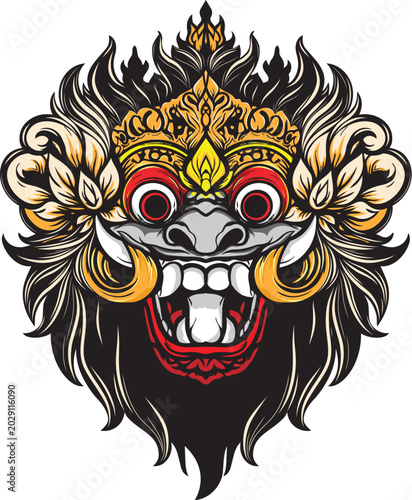 Balinese Barong mascot