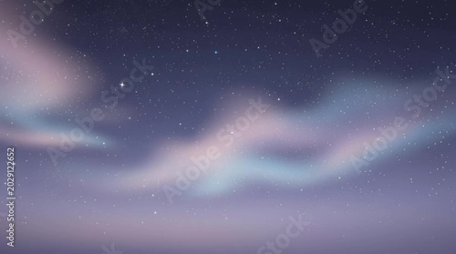 Dreamy Galaxy Night Loop