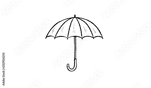 Umbrella Line Icon