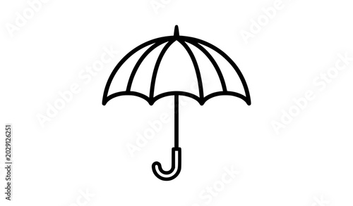Umbrella Line Icon