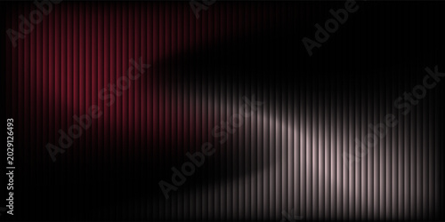 Bild auf Leinwand Abstract ripple glass effect gradient background with moody red lighting glow, m