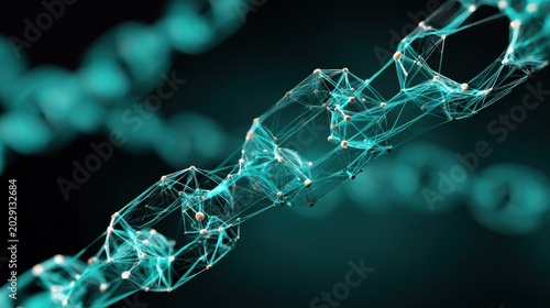 Heroic Visualization of a Polymer Chain Lattice for Enterprise Research and Development