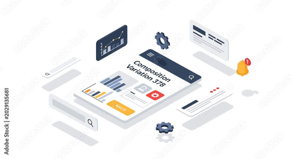 Fototapeta premium Digital Marketing Strategy Analysis and Planning