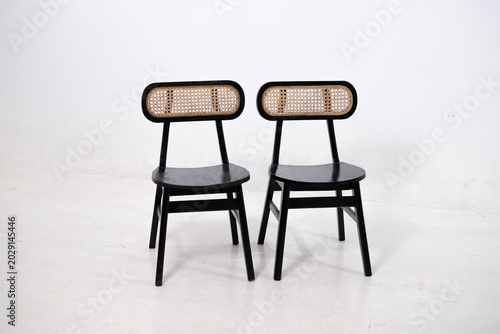 chair and table