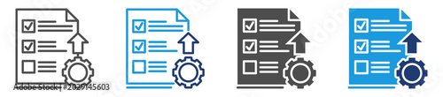Fotografía top priorities multi purpose icon set