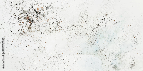 Foto Mold growth on a wall, showing various sizes and colors of spores, suggesting a need for cleaning and remediation