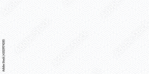 hexagon line seamless pattern abstract background modern banner design