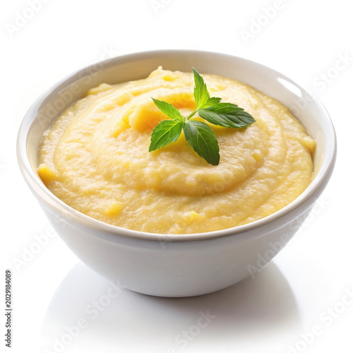 bowl of cream soup