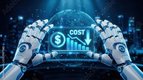 Smart resource tracking and automation for cost reduction via artificial intelligence.