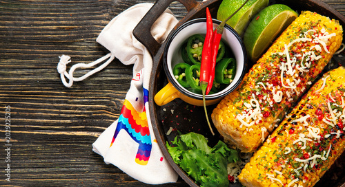 Fotografie Mexican cuisine concept.