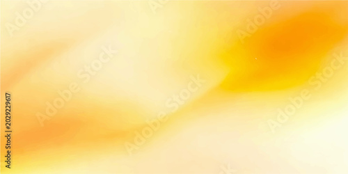 Bilde på lerret Abstract warm background, blending soft yellow and orange hues, creating a gentle and inviting atmosphere with a subtle gradient