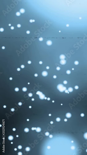 Vertical video: Ribbed bands appearing, glitch bands rippling, dots drifting, creating visual loop
