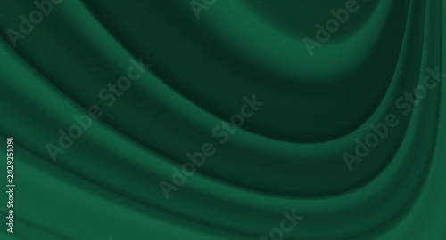 Photos abstract Emerald Green background with subtle shading gradients at each crease