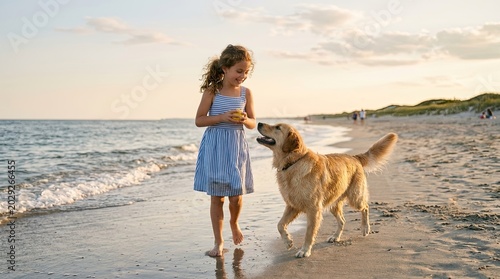 woman with dog