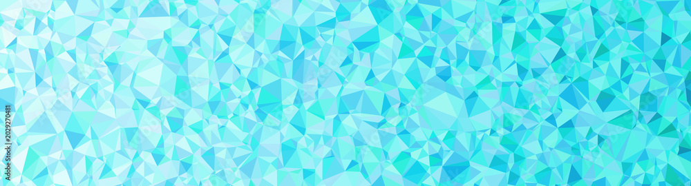 Fototapeta premium ポリゴンデザイン幾何学背景 抽象的な幾何学模様 Abstract delaunay voronoi trianglify polygon mosaic gradient background illustration
