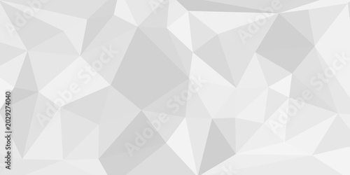 Tablou pe pânză ポリゴンデザイン幾何学背景 抽象的な幾何学模様  Abstract delaunay voronoi trianglify polygon mosaic gra