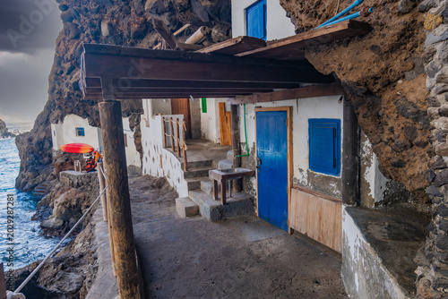 Landscape of Porís de Candelaria (La Palma, Canary Islands, Spain)