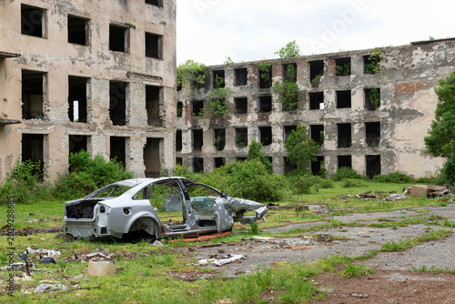 Photos Consequences of the Georgian-Abkhaz conflict