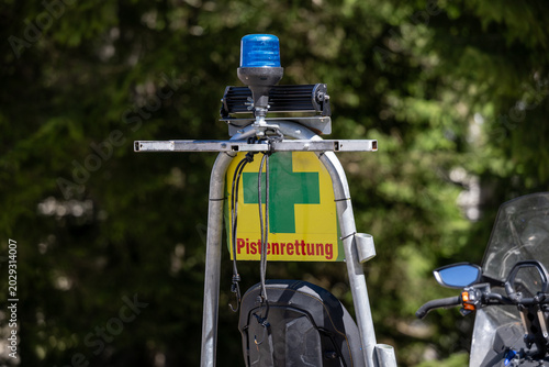 Symbolbild Pistenrettung