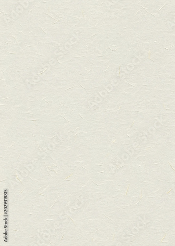 Off white paper texture background with empty space for text. Simple light cream color surface. Blank cardboard sheet 
