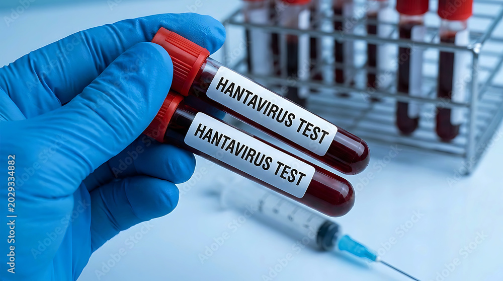 Obraz premium Hantavirus Prevention Awareness Virus Control Rodent Disease Concept