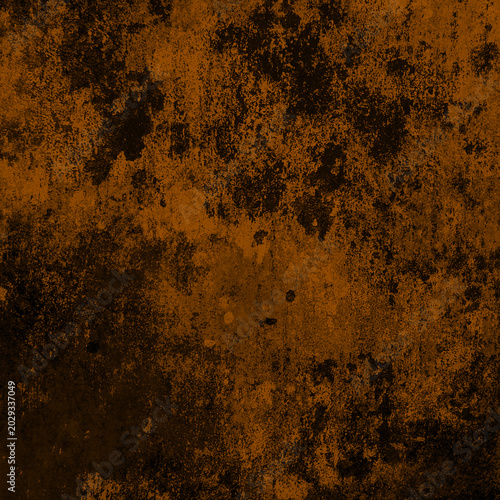 Dark gothic brown and black background with creepy rustic grunge texture details
