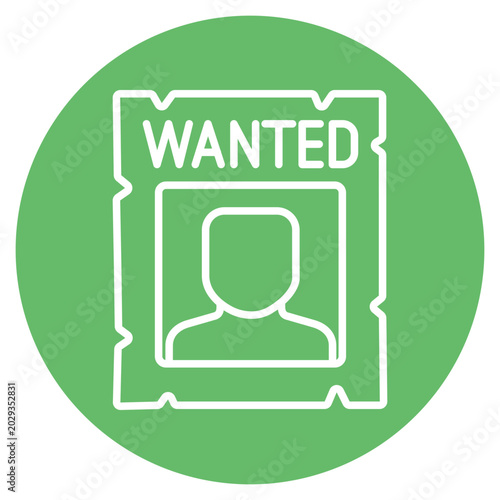 Wanted Poster Vector Icon