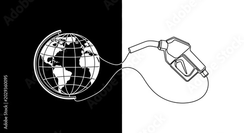 Global fuel consumption and energy supply.
