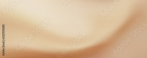luxury beige gradient abstract background. elegant blurred gradient with grainy noise texture, light brown, cream background