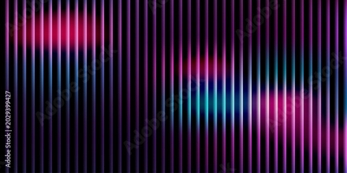 Bild auf Leinwand Glass gradient texture with teal and navy ripple pattern and smooth light distortion