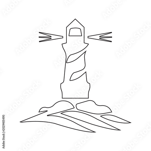 Statue of Liberty Vector Illustration Silhouette Art Design