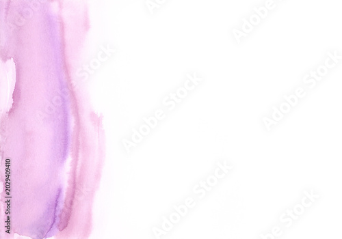 Abstract Purple Misty Watercolor Background with Elegant Granulation Texture