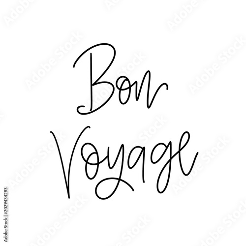 Bon voyage 