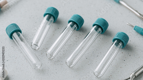 Clean Test Tubes in a Row: ...