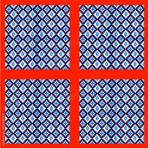 Seamless pattern and background