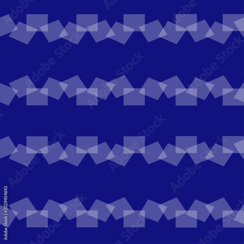 abstract squares of blue and white rectangle block row strip seamless repeat pattern, replete patter image design for fabric printing or wallpaper or wrap package print, blue background, fuzzy