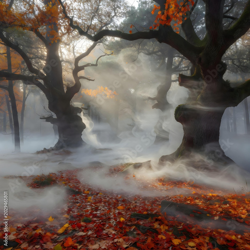autumn in the forest